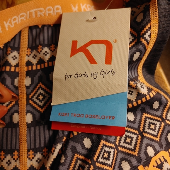 Kari Traa Lune Baselayer leggings SX.S NWT - Picture 7 of 9